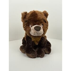 Brother Bear Plush Floppy Koda Stuffed Animal Brown Disney Store Exclusive 12 in
